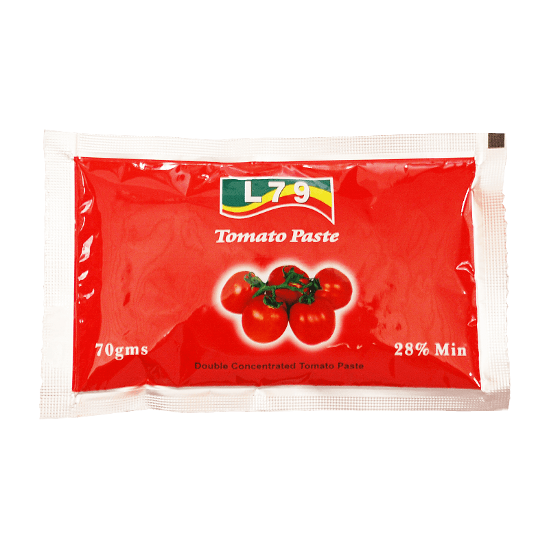 70g 단일 서브 패킷 파우치 토마토 페이스트