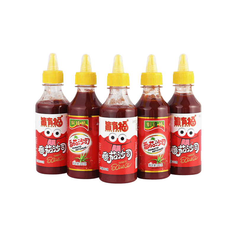 250g 플라스틱 압착 병 토마토 소스 250g 플라스틱 압착 병 토마토 소스